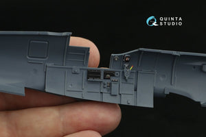 Quinta Studio QD48205 Spitfire Mk.II 3D-Printed &amp;amp; coloured Interior on decal paper (Eduard) 1/48 – zdjęcie 4
