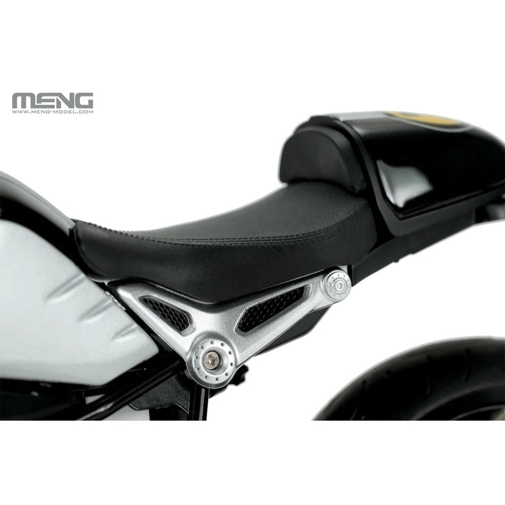 Meng Model MT-003u BMW R nineT Option 719 Black Storm Metallic Vintage Pre-colored Edition 1/9 – image 7