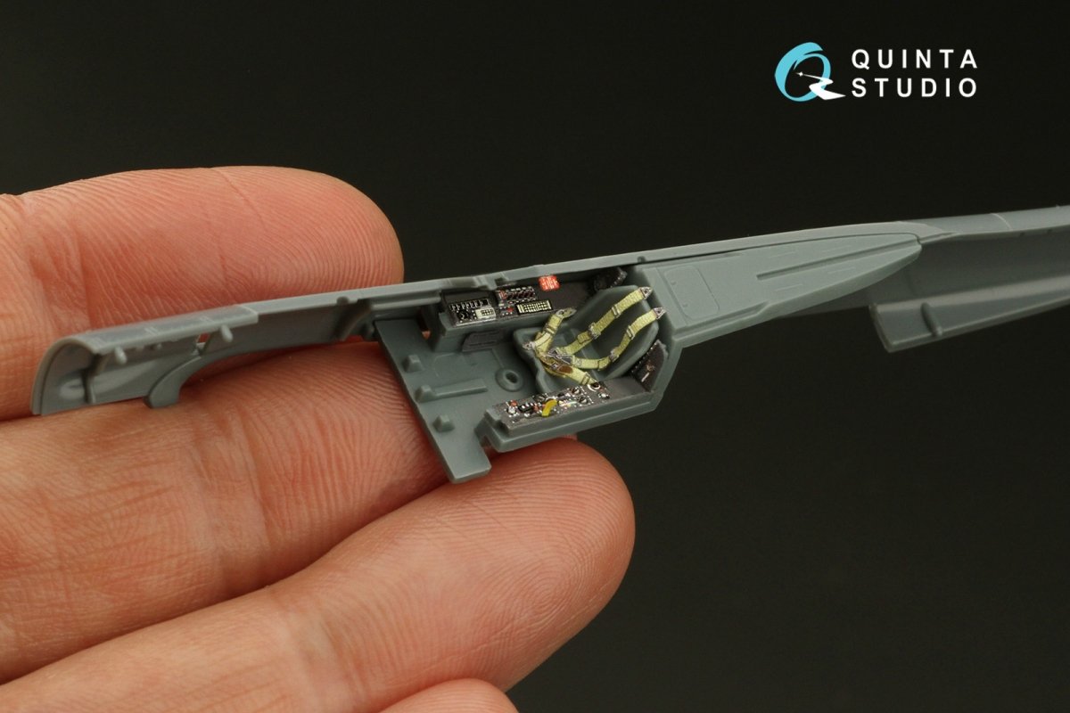 Quinta Studio QD72041 Fw 190A-8 3D-Printed &amp;amp; coloured Interior on decal paper (Eduard) 1/72 – zdjęcie 8