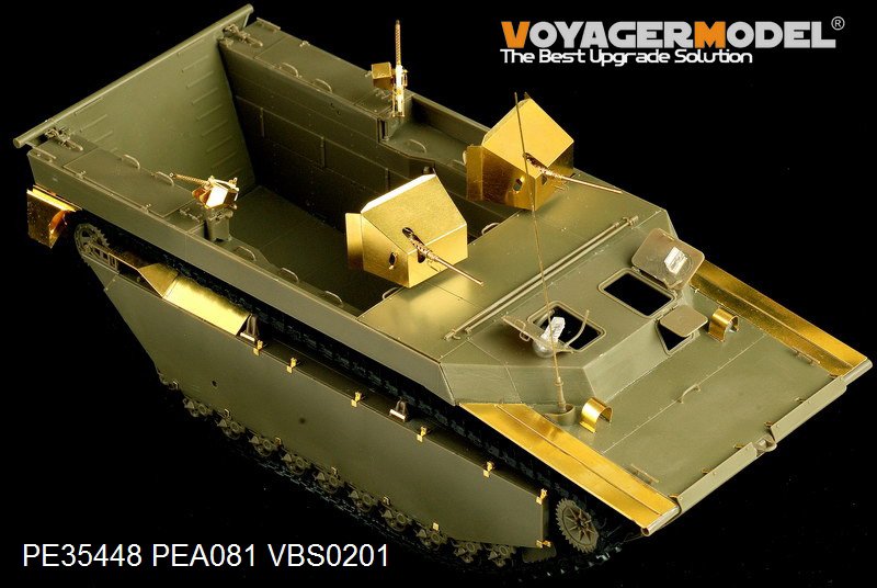 Voyager Model PE35448 WWII US LVT-4 Water Buffalo Landing Vehicle Tracked basic for AFV CLUB 35205 1/35 – zdjęcie 7