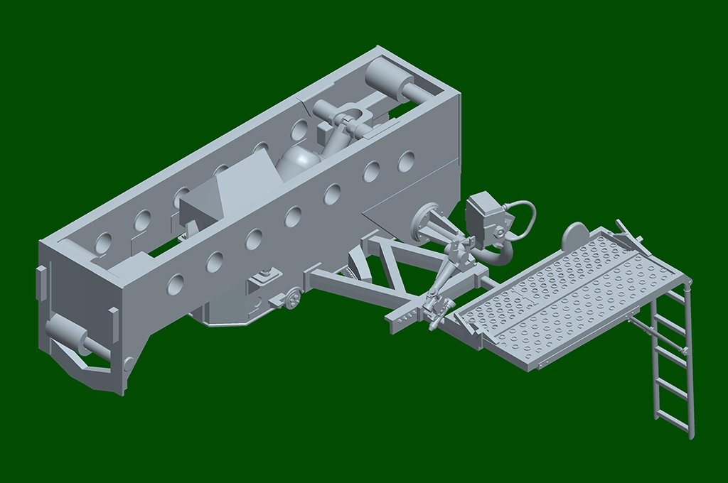 Hobby Boss 82940 Russian 9A52-2 Smerch-M Multiple Rocket Launcher of RSZO 9k58 1/72 – zdjęcie 11