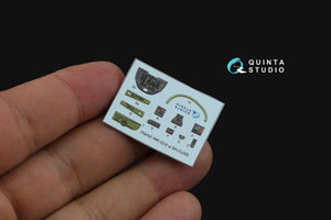 Quinta Studio QD72140 P-51D late 3D-Printed coloured Interior on decal paper (Airfix) 1/72 – zdjęcie 7