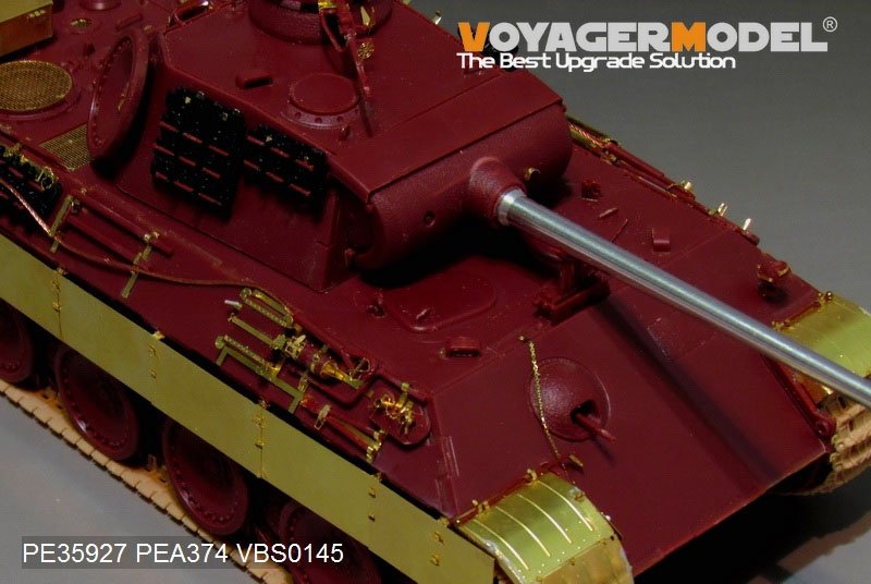 Voyager Model PE35927 WWII German Panther A Late Version For MENG TS-035 1/35 – zdjęcie 11