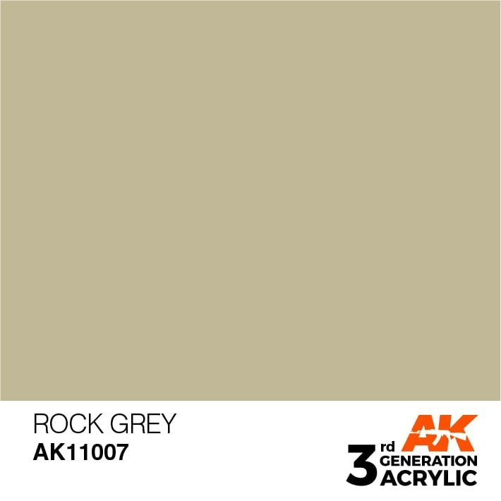 AK Interactive AK11007 Rock Gray 17ml