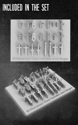 RT-Diorama 35662 Door Handles &amp;amp; Hinges 1/35 – image 2