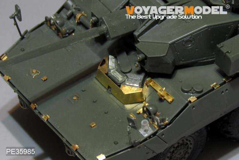 Voyager Model PE35985 Modern French AMX-10RCR T-40M IFV Basic For TigerModel 4665 1/35 – Bild 16