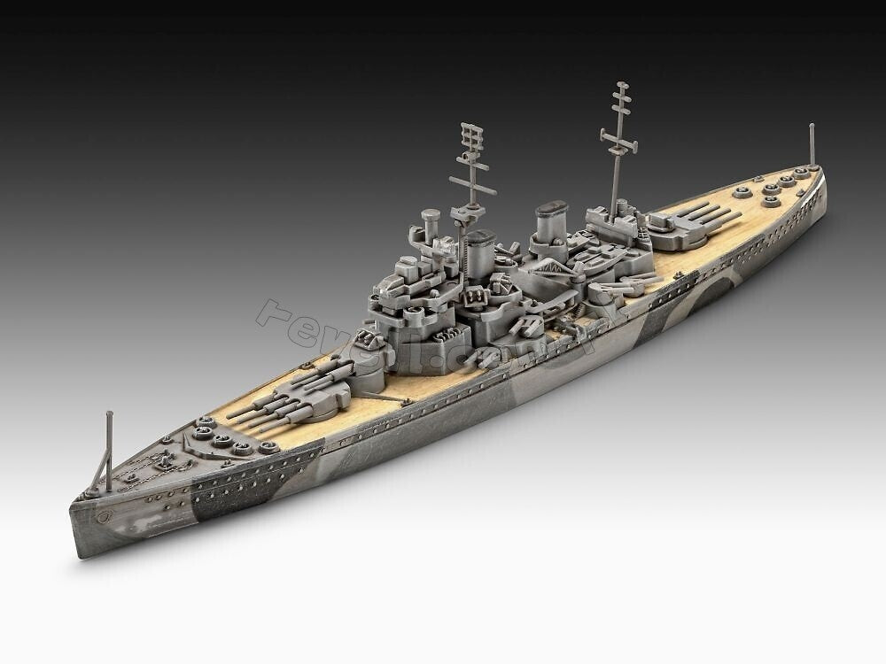Revell 05182 HMS Duke of York 1/1200 – image 7