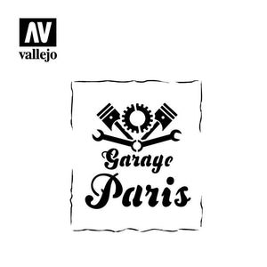 Vallejo ST-LET001 Vintage Garage Sign 1/35 – image 2