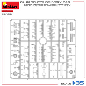 MiniArt 38069 OIL PRODUCTS DELIVERY CAR, LIEFER PRITSCHENWAGEN TYP 170V 1/35 – immagine 9