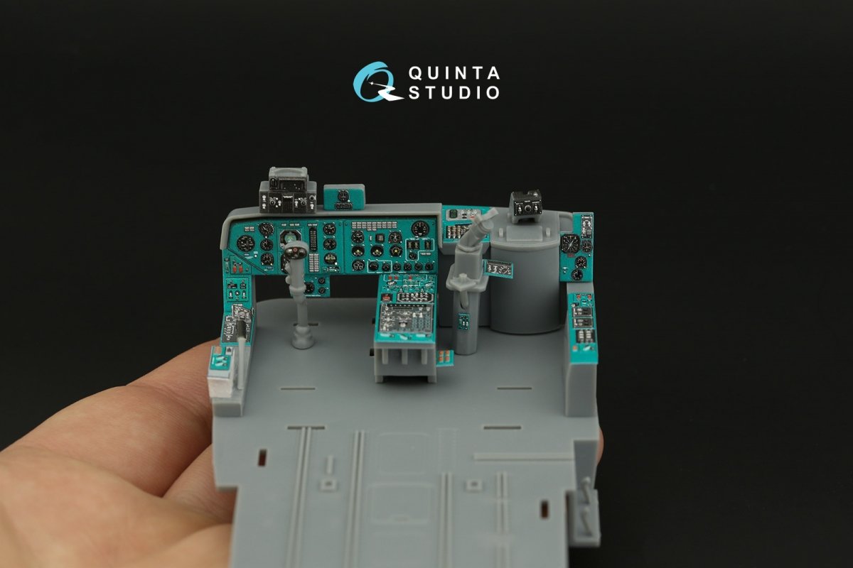 Quinta Studio QDS-35077 Ka-29 3D-Printed &amp;amp; coloured Interior on decal paper (Trumpeter) (Small version) 1/35 – zdjęcie 7