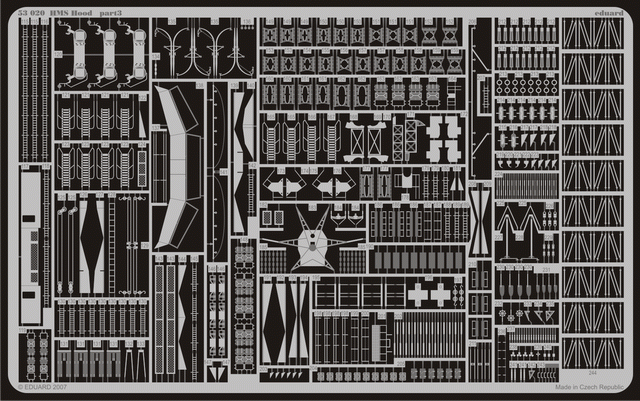 Eduard 53020 HMS Hood 1/350 Trumpeter – zdjęcie 3