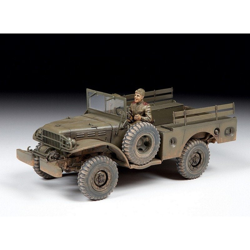 Zvezda 3664 US WWII Military Multi-Purpose Vehicle 3/4t Dodge WC-52 1/35 – image 4