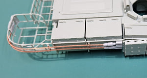 Eureka XXL ER-3575 K2 Black Panther MBT Towing Cables &amp;amp; Holders (Academy) 1/35 – zdjęcie 7