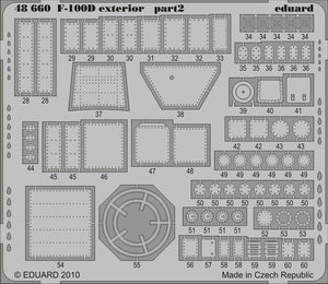 Eduard 48660 F-100D exterior 1/48 Trumpeter – Bild 2