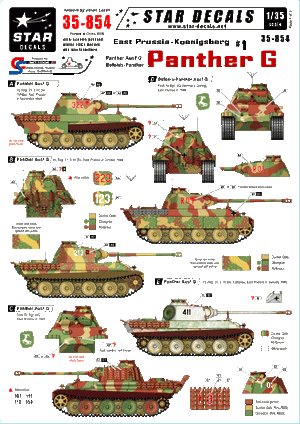Star Decals 35-854 East Prussia/Koenigsberg 1 1/35