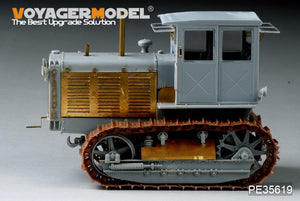 Tracteur soviétique ChTZ S-65 de la Seconde Guerre mondiale, modèle Voyager PE35619 avec cabine, pour TRUMPETER 05539, échelle 1/35 – image 3