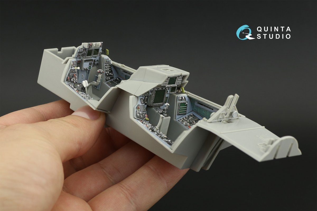 Quinta Studio QD32033 F-14D 3D-Printed &amp;amp; coloured Interior on decal paper ( Trumpeter ) 1/32 – zdjęcie 7