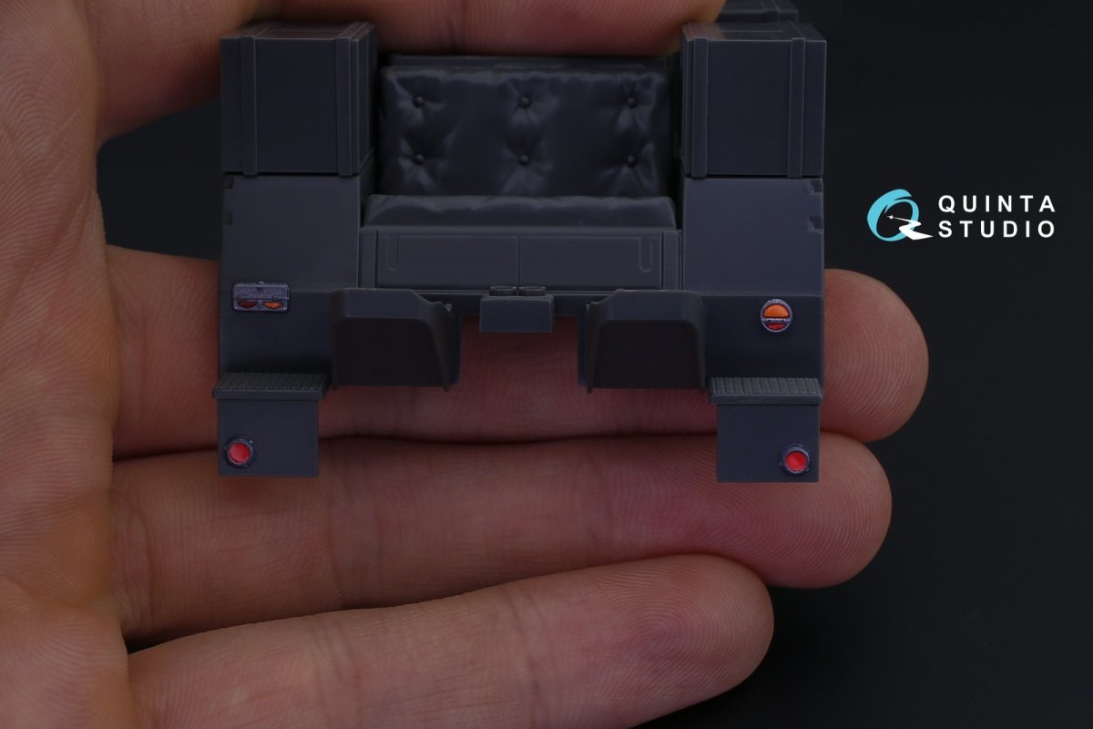 Quinta Studio QD35025 Krupp Protze 3D-Printed &amp;amp; coloured Interior on decal paper (for Tamiya kit) 1/35 – zdjęcie 5