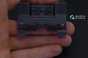 Quinta Studio QD35025 Krupp Protze 3D-Printed &amp;amp; coloured Interior on decal paper (for Tamiya kit) 1/35 – zdjęcie 5