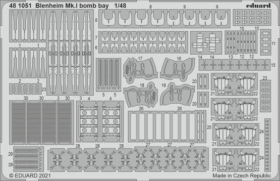 Eduard BIG49297 Blenheim Mk.I AIRFIX 1/48 – zdjęcie 5