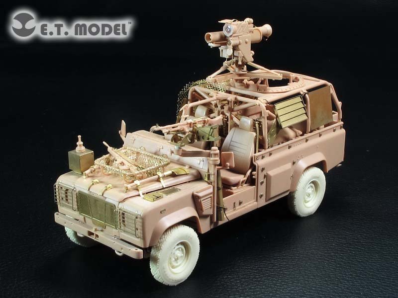 E.T. Model E35-178 Land Rover WMIK w/MILAN ATGM (For HOBBY BOSS 82447) 1/35 – immagine 4