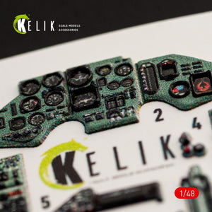KELIK K48051 SU-27 FLANKER INTERIOR 3D DECALS FOR GWH KIT 1/48 – image 2