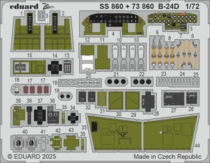 Eduard SS860 B-24D AIRFIX 1/72