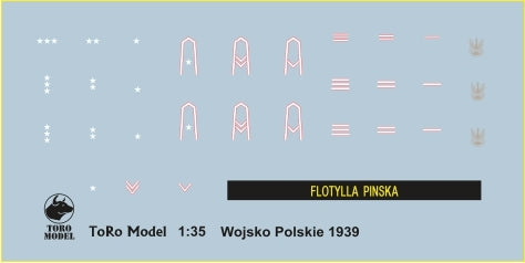 Toro 35F67 Wrzesień 1939 - Marynarz Flotylli Pińskiej Figurka wraz z kalkomanią 1/35