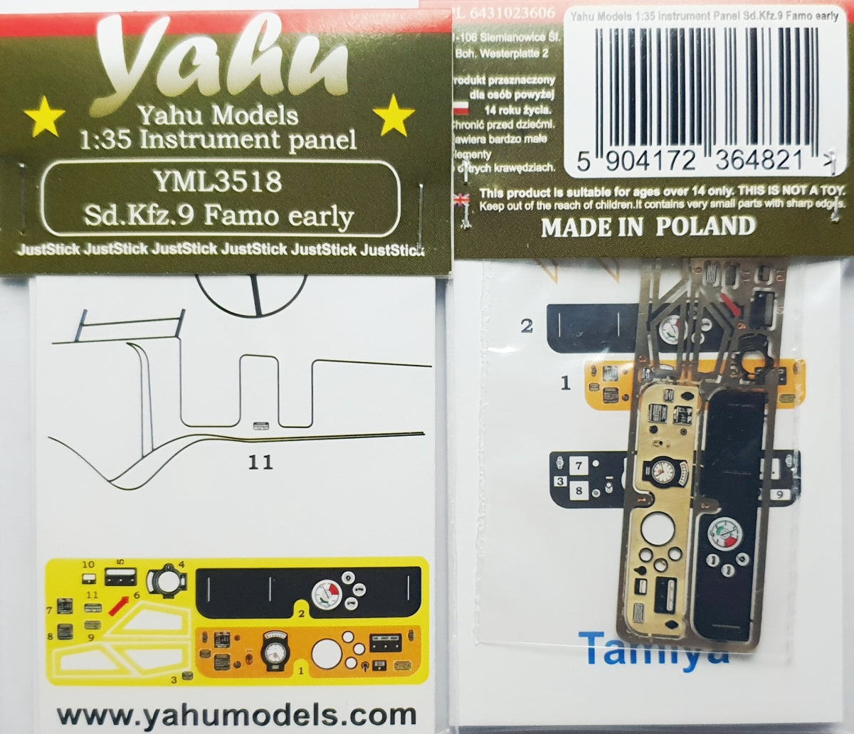 Yahu YML3518 Sd.Kfz.9 Famo (Tamiya) 1/35