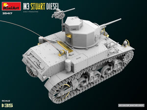 MiniArt 35417 M3 Stuart Diesel Early Production 1/35 – image 8