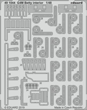 Eduard 491044 G4M Betty interior 1/48 TAMIYA – zdjęcie 2