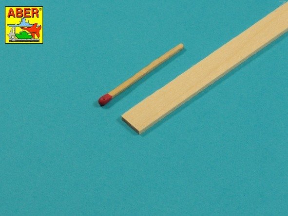 Aber WL 2x10 Linden Wooden Strips 2 x 10 x 245mm x 7 pcs – image 2