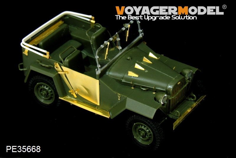 Voyager Model PE35668 WWII Russian GAZ-67B Military Vehicle (For TRUMPETER 02346) 1/35 – image 3