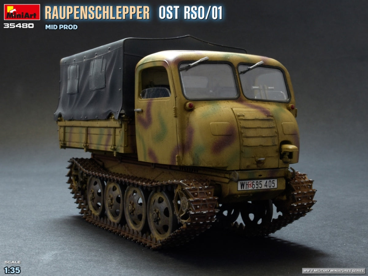Miniart 35480 Raupenschlepper Ost RSO/01 Mid Prod. 1/35 – zdjęcie 3