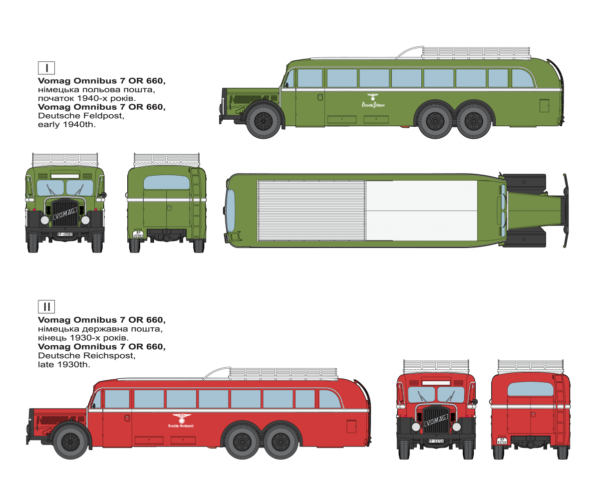 Roden 824 Vomag Omnibus 7 OR 660 1/35 – zdjęcie 4