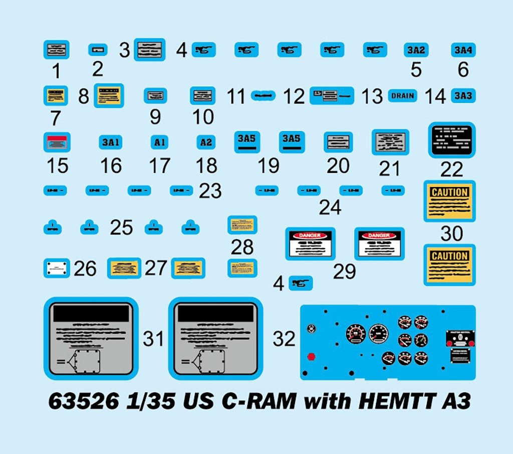 I Love Kit 63526 US C-RAM with HEMTT A3 1/35 – zdjęcie 3