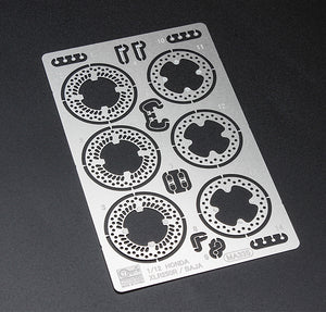 Hasegawa 21767 Etching Parts for Honda XLR 250R / XLR Baja 1/12 – zdjęcie 2