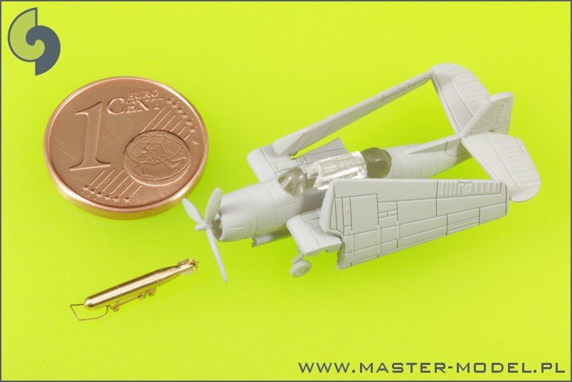 Master SM-350-072 USN Airborne torpedoes Mark 13 (22.4in) with trolleys - early type (10 pcs) – zdjęcie 4
