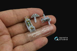 Quinta Studio QD72172 Blackburn Buccanneer S.2B Early 3D-Printed &amp;amp; coloured Interior on decal paper (Airfix) 1/72 – zdjęcie 12