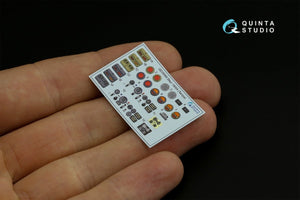 Quinta Studio QD35069 Steyr 1500A 3D-Printed &amp;amp; coloured Interior on decal paper (Tamiya) 1/35 – zdjęcie 5