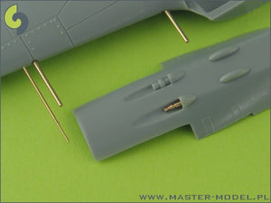 Master AM-72-013 Fw 190 A6 armament set (MG 17, MG 151 barrel tips) &amp;amp; Pitot Tube – image 2