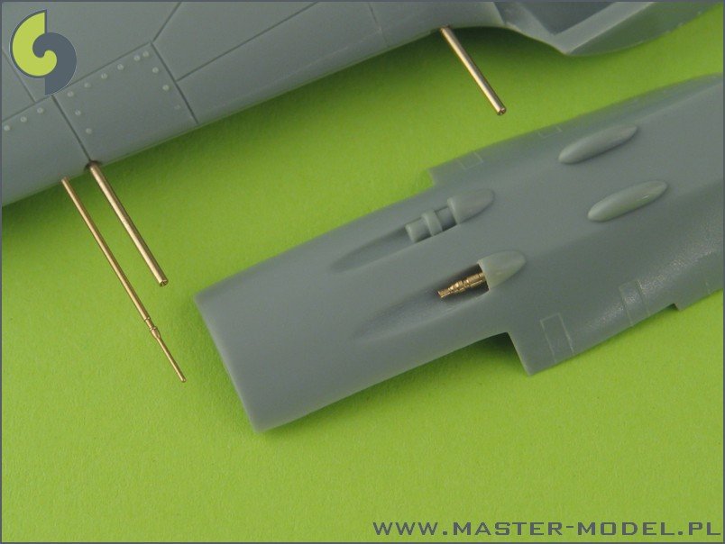 Master AM-72-013 Fw 190 A6 armament set (MG 17, MG 151 barrel tips) &amp;amp; Pitot Tube – image 2