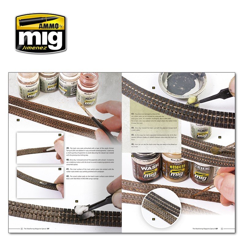 Ammo of Mig Jimenez 6128 TWMS - HOW TO PAINT IDF TANKS - WEATHERING GUIDE (English) – zdjęcie 5