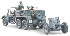 Tamiya 35259 Krupp Protze 1 Ton (6x4) Kfz.69 Towing Truck w/3.7cm Pak 1/35 – imagen 2