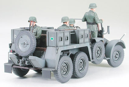 Tamiya 35259 Krupp Protze 1 Ton (6x4) Kfz.69 Towing Truck w/3.7cm Pak 1/35 – imagen 3