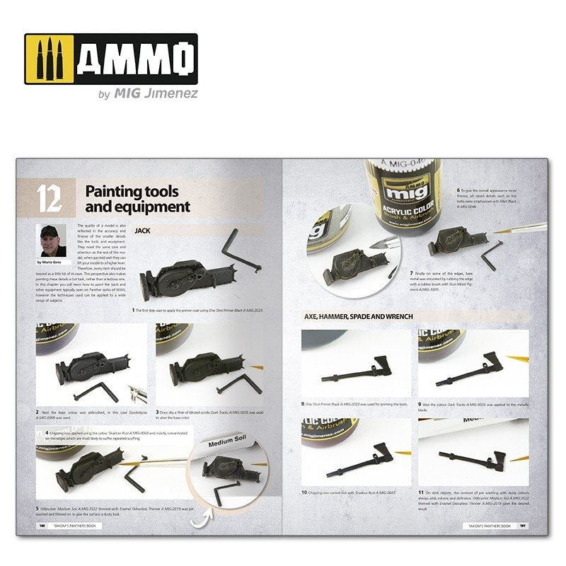 AMMO of Mig Jimenez 6270 Panthers – Modelling the TAKOM Family (English) – zdjęcie 7