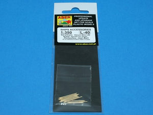 Aber 350L-40 Set of 9 pcs 152mm barrels for ships Richeulieu, Jean Bart, La Galissonniere clas crusier 1/350 – image 5