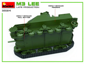 MiniArt 35214 M3 LEE LATE PROD 1/35 – immagine 3