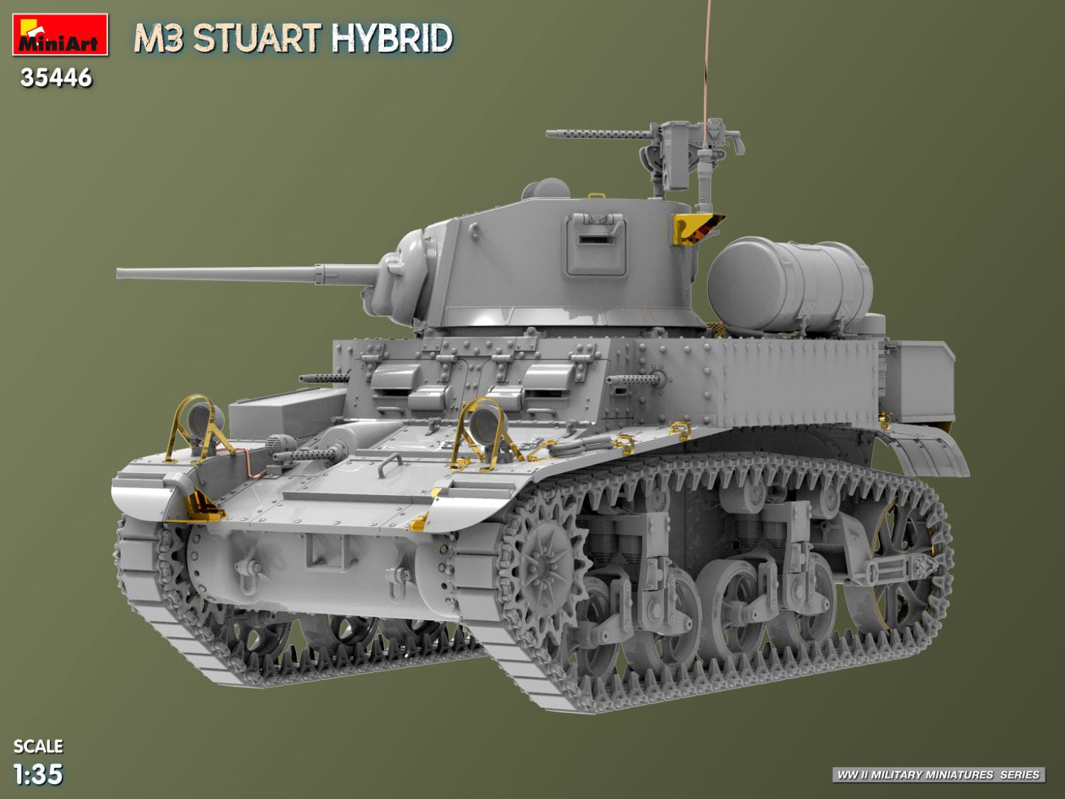 MiniArt 35446 M3 Stuart Hybrid 1/35 – zdjęcie 3