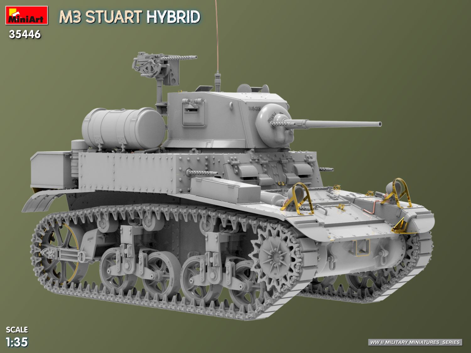 MiniArt 35446 M3 Stuart Hybrid 1/35 – zdjęcie 4